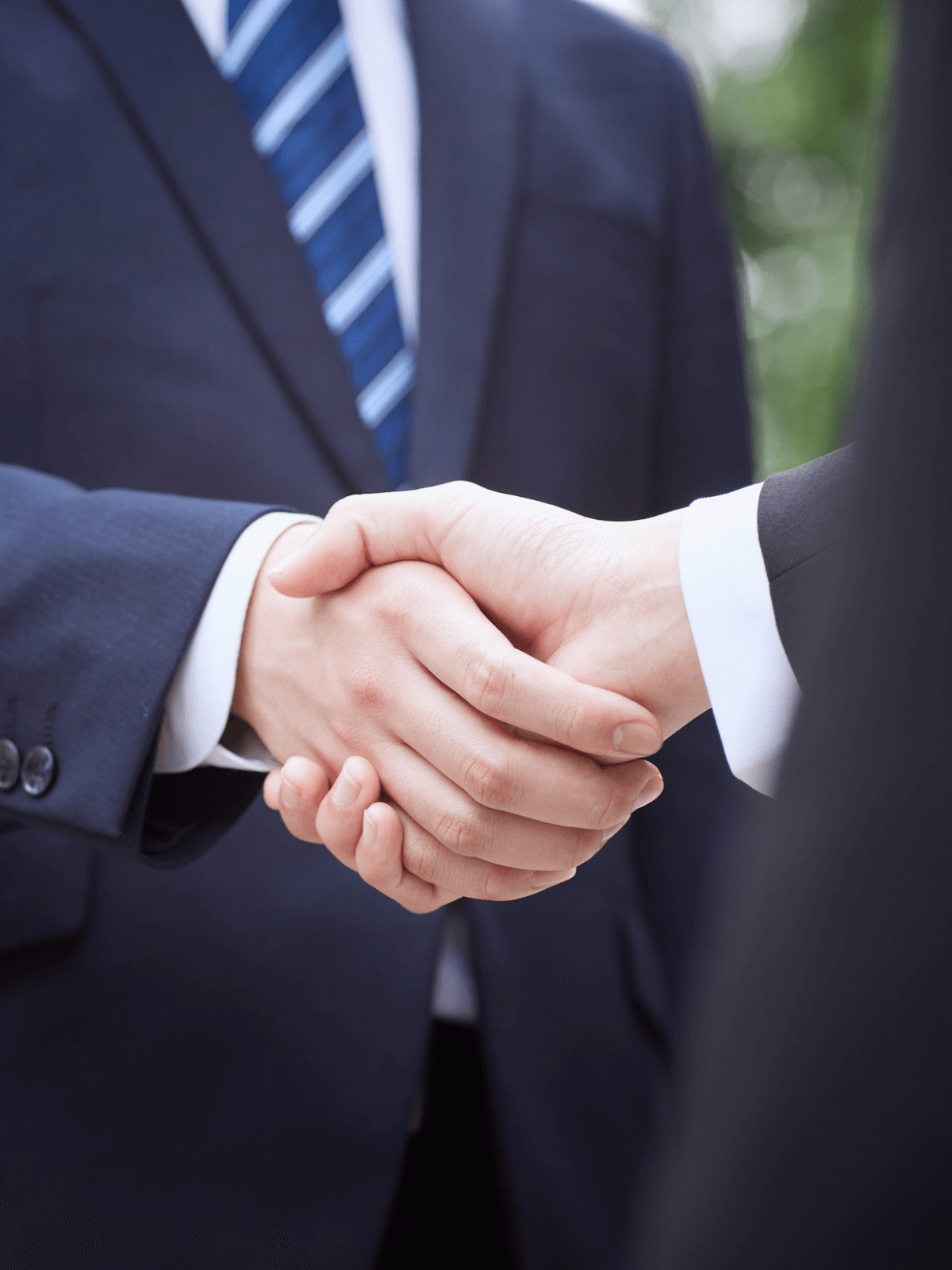 Life settlement transaction partnership handshake